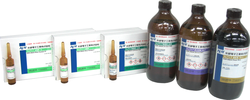 卡尔费休水分仪试剂 KEM AQUA系列 