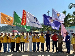 扶殘服務(wù) | 趣享運動，共浴陽光！廣東省第十屆盲人沙灘趣味運動會在珠海舉行